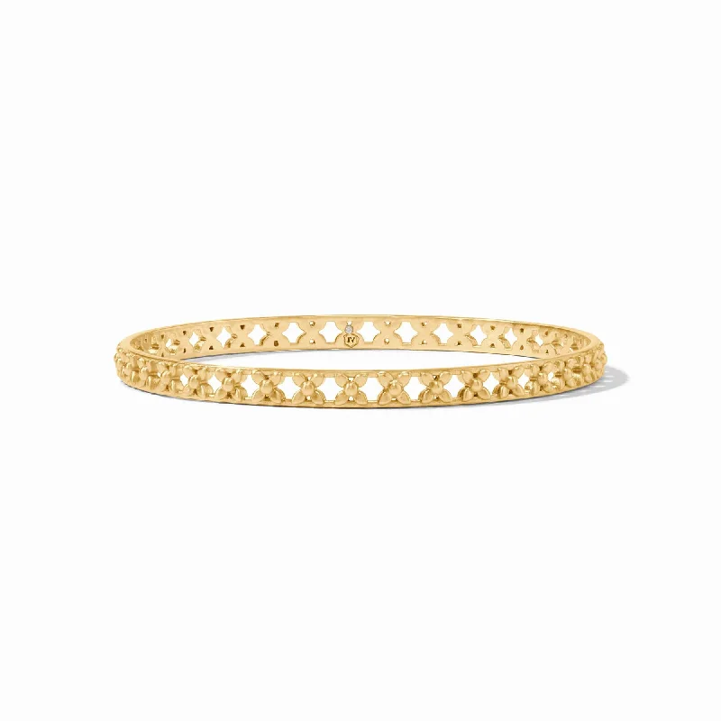 Ethnic Gold Bangles-Helene Stacking Bangle