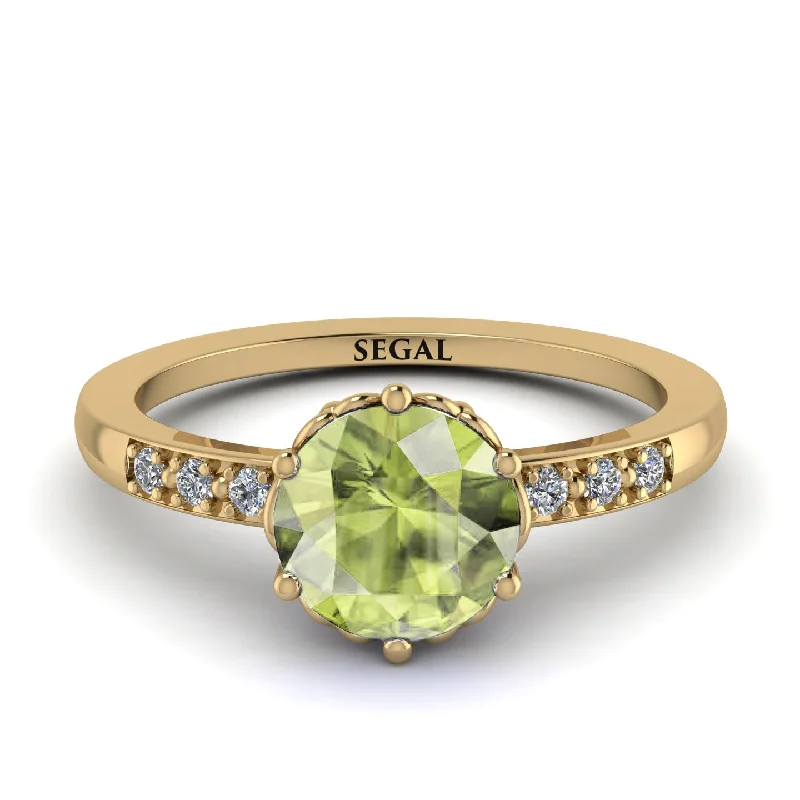 Classic Peridot Vintage Ring - Olivia No. 701