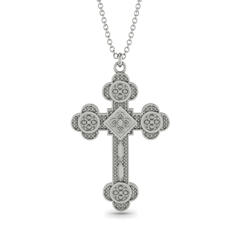 Unique Charm Necklace-Antiochian Orthodox Christian Cross Necklace - Austin No. 3