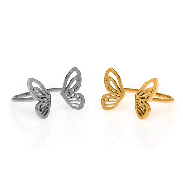 Butterfly Kisses Ring