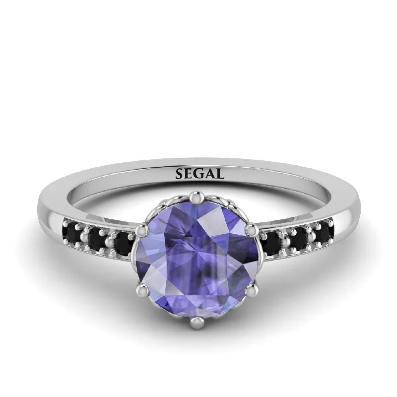 Classic Tanzanite Vintage Ring - Olivia No. 206