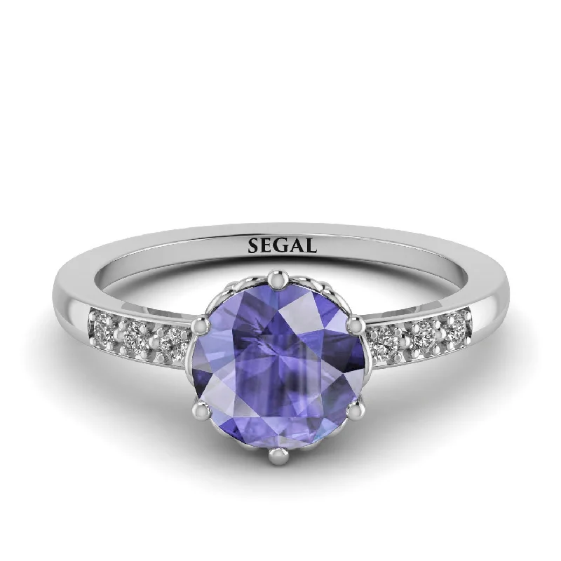 Classic Tanzanite Vintage Ring - Olivia No. 203