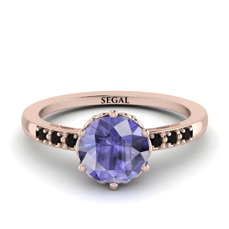 Classic Tanzanite Vintage Ring - Olivia No. 205