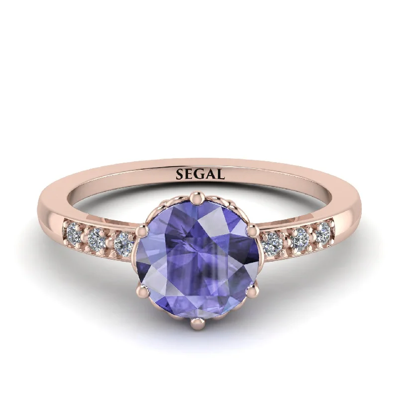 Classic Tanzanite Vintage Ring - Olivia No. 202