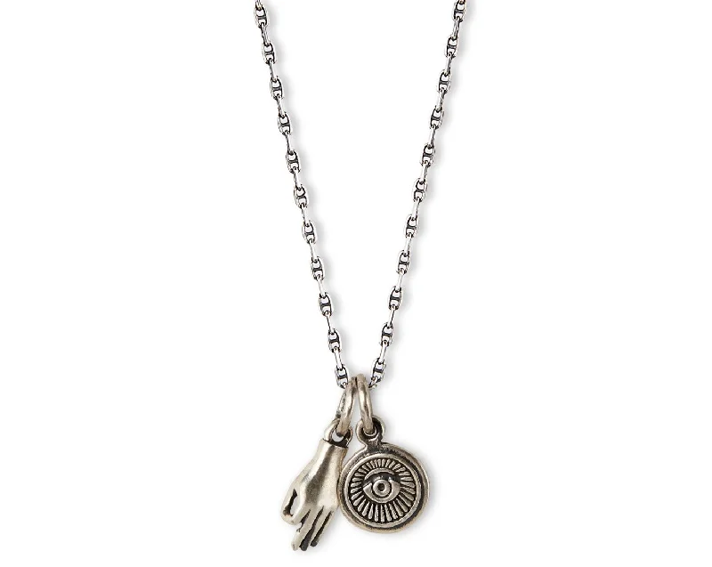 Adjustable Chain Necklace-Good Luck Charm 