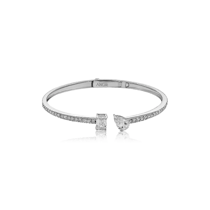 Diamond Bangles for Women-1.78 ct TW Classic Diamond Bangle