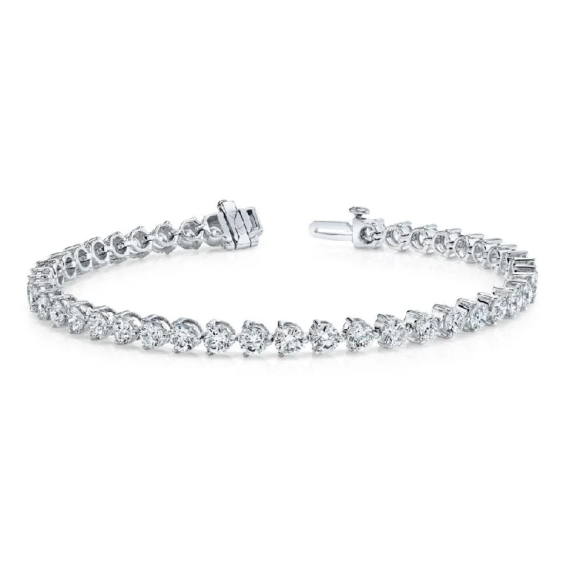 Double Layered Bracelets-Uneek Tennis Collection 1-Row Tennis Bracelet