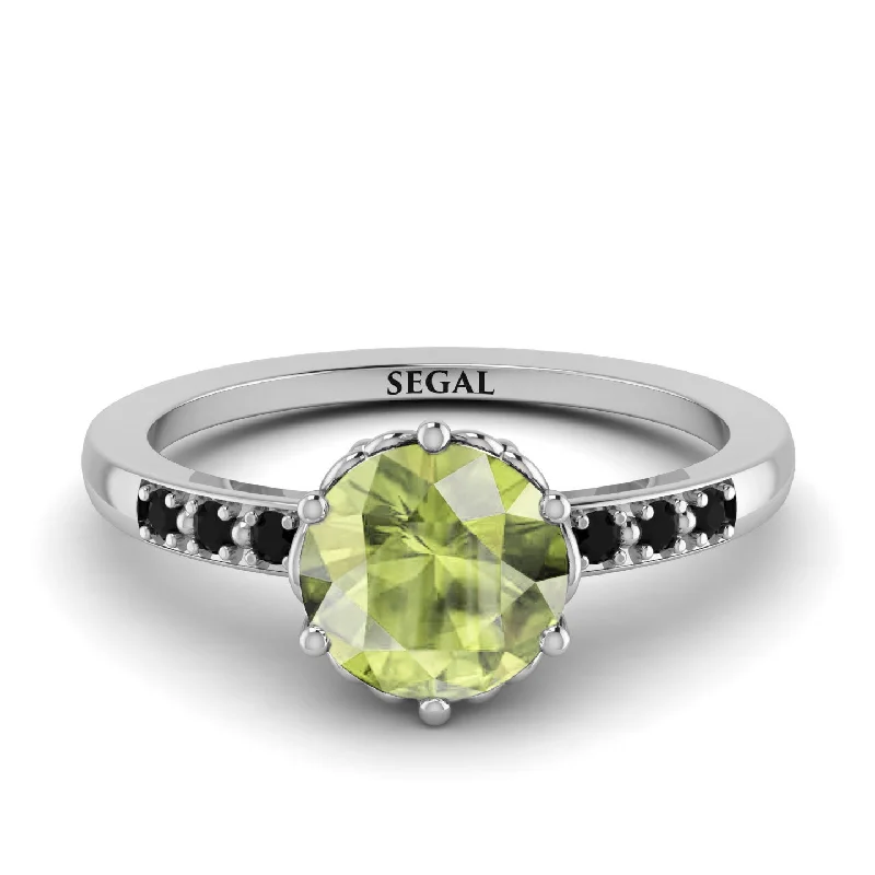 Classic Peridot Vintage Ring - Olivia No. 706