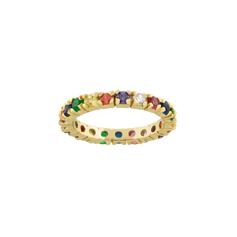 Rainbow Larsa Ring