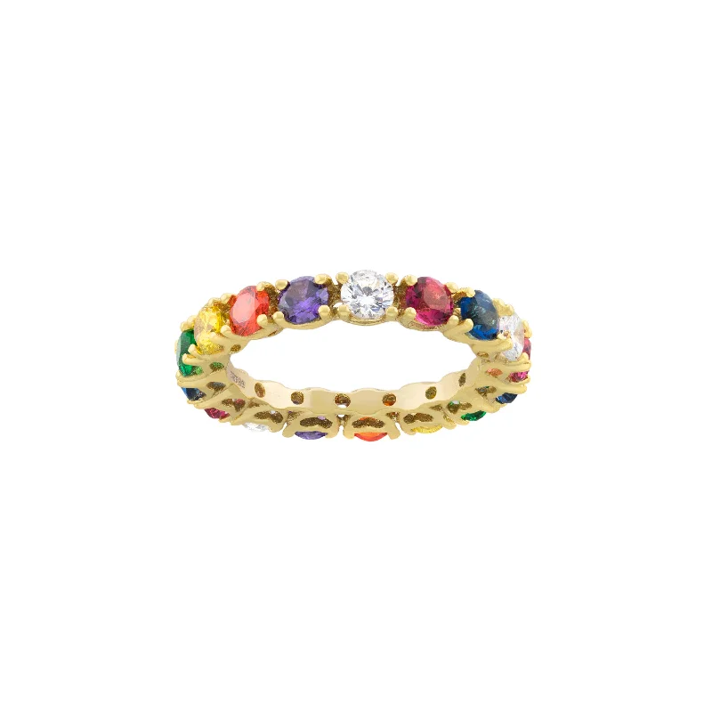 Rainbow Tennis Ring