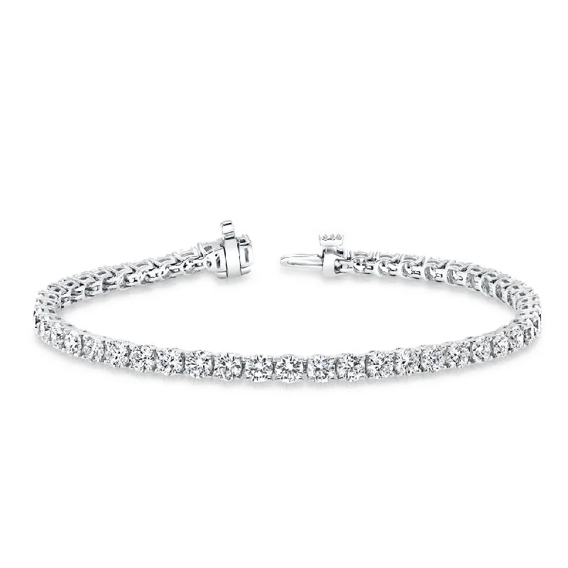 Stackable Gemstone Bracelets-Uneek Tennis Collection 1-Row Tennis Bracelet