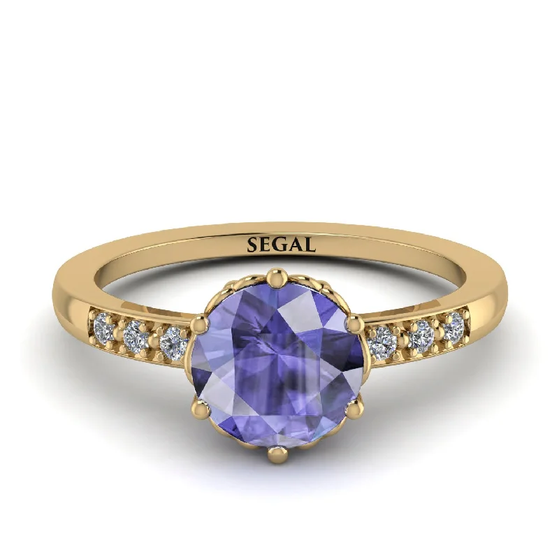 Classic Tanzanite Vintage Ring - Olivia No. 201