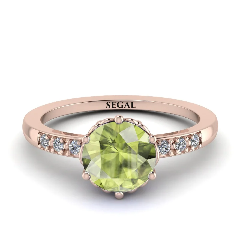 Classic Peridot Vintage Ring - Olivia No. 702