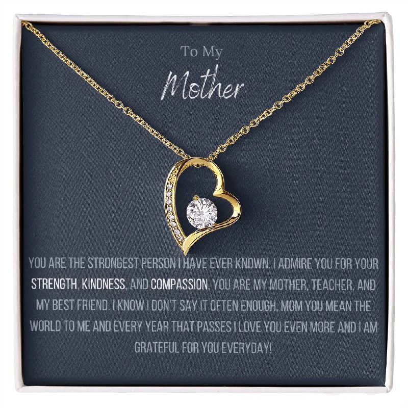 Pearl and Gold Necklace-The Forever Love™ Necklace To My Mother